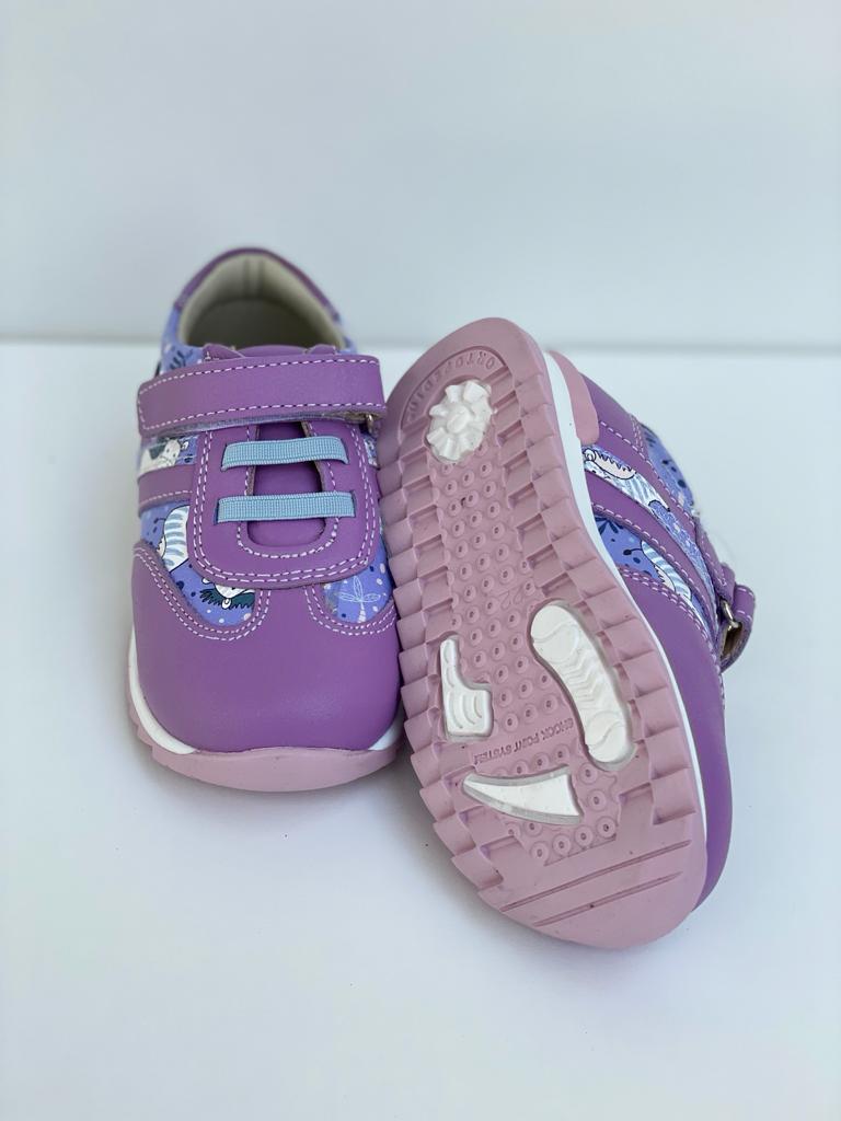 Orthopedic leather shoes for children