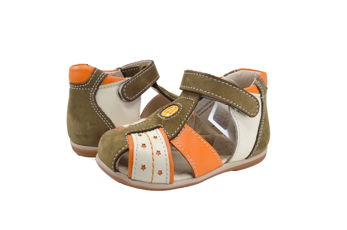 Orthopedic leather shoes for kids