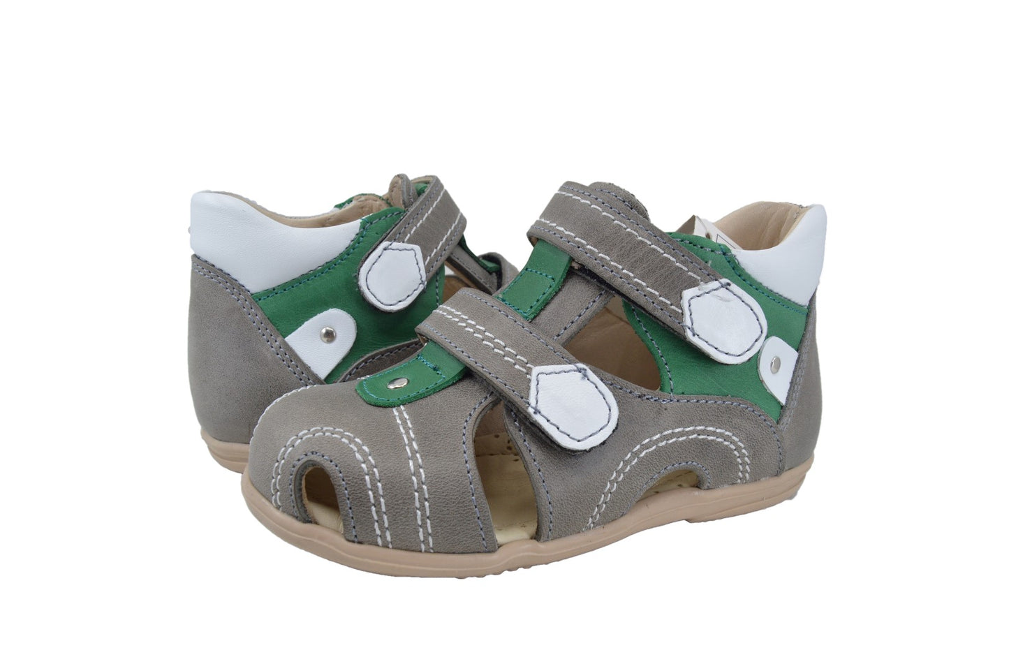 Orthopedic leather shoes for kids