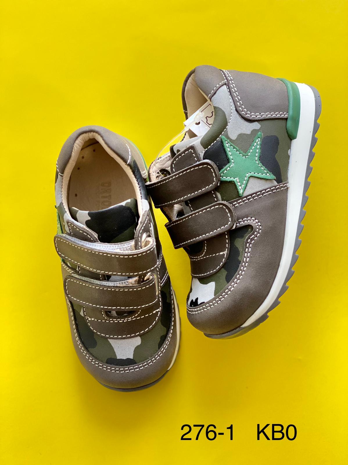 Orthopedic leather shoes for kids