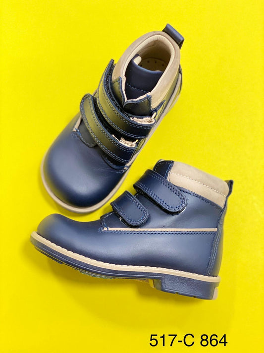 Orthopedic leather shoes for kids