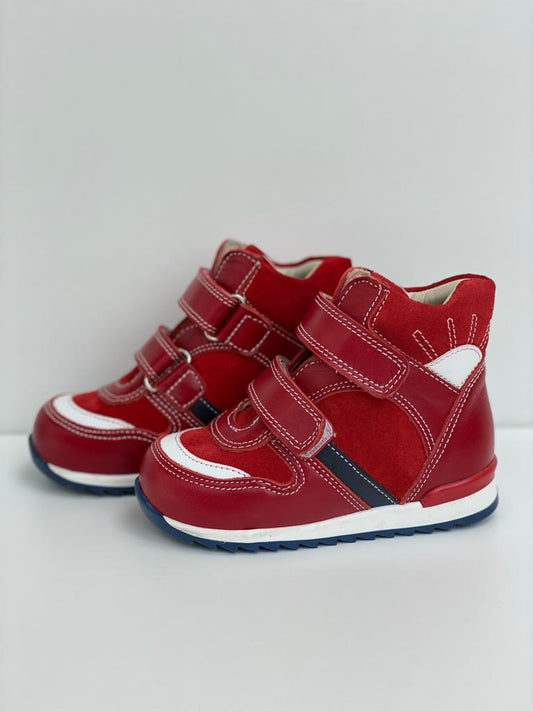 Orthopedic leather shoes for kids